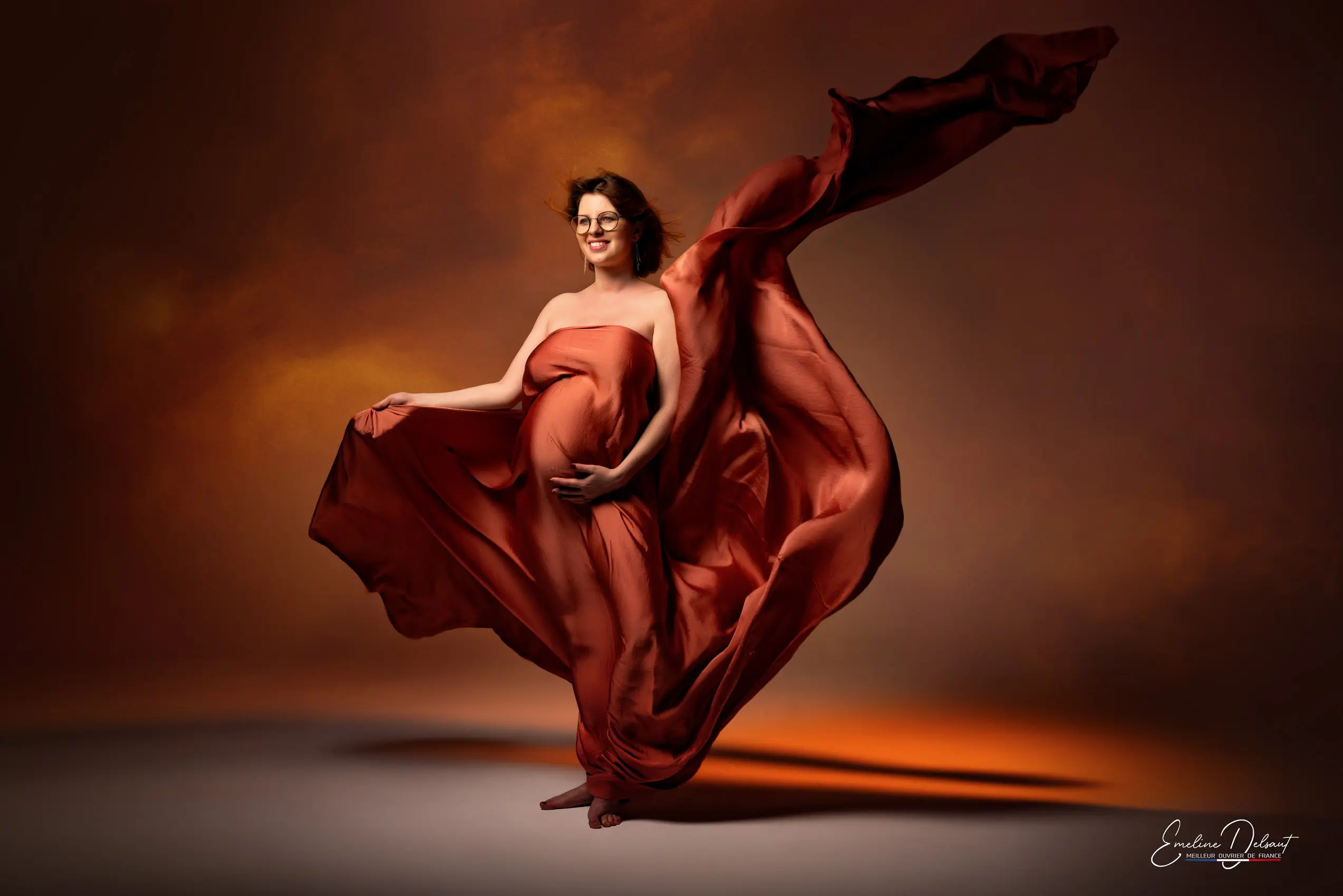 La magie de la vie Un instant unique en studio photo