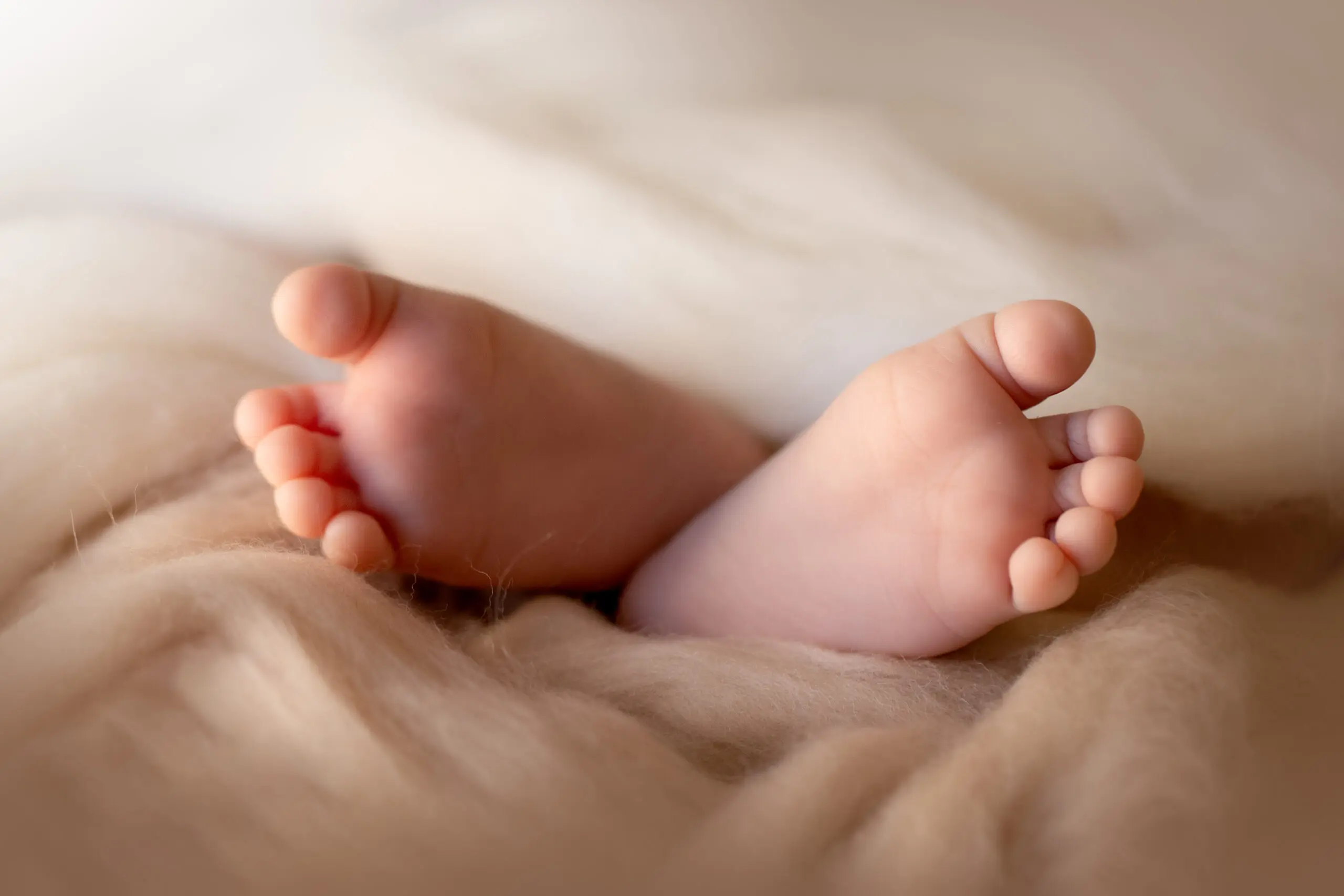 Photo de petit pied de bébé à Rodez