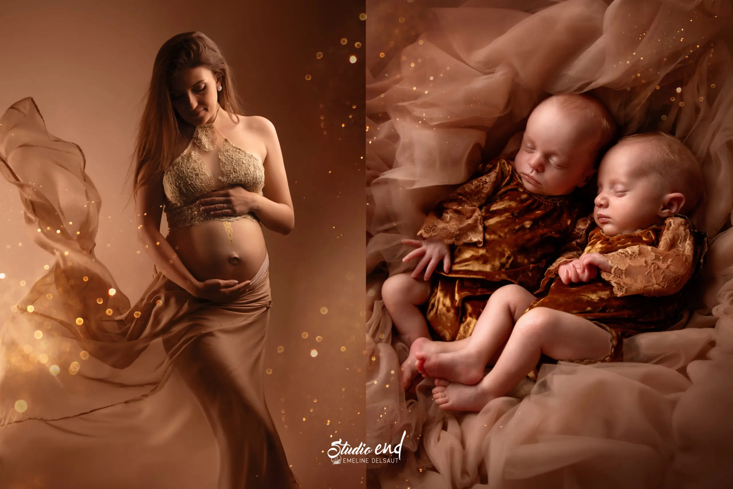 pack photo de grossesse et photo de bébé à Rodez
