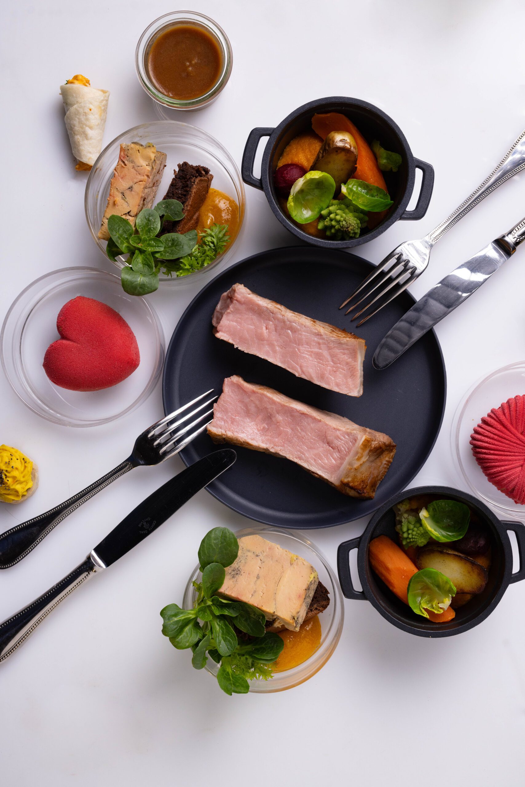Studio-END-35 photographie culinaire pour la carte d'un traiteur